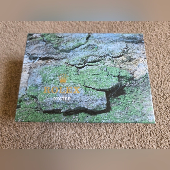 Rolex Other - Rolex Oyster Green and Brown Decorative Box